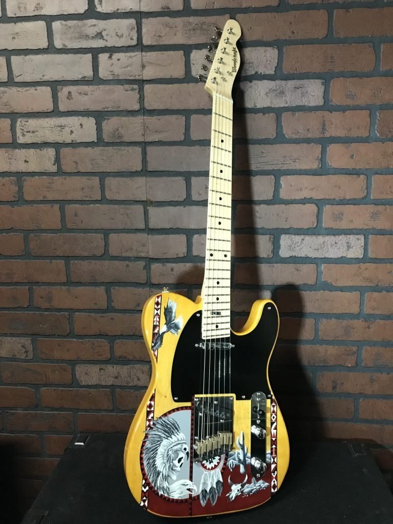 Multiscale Telecaster conversion, fitted