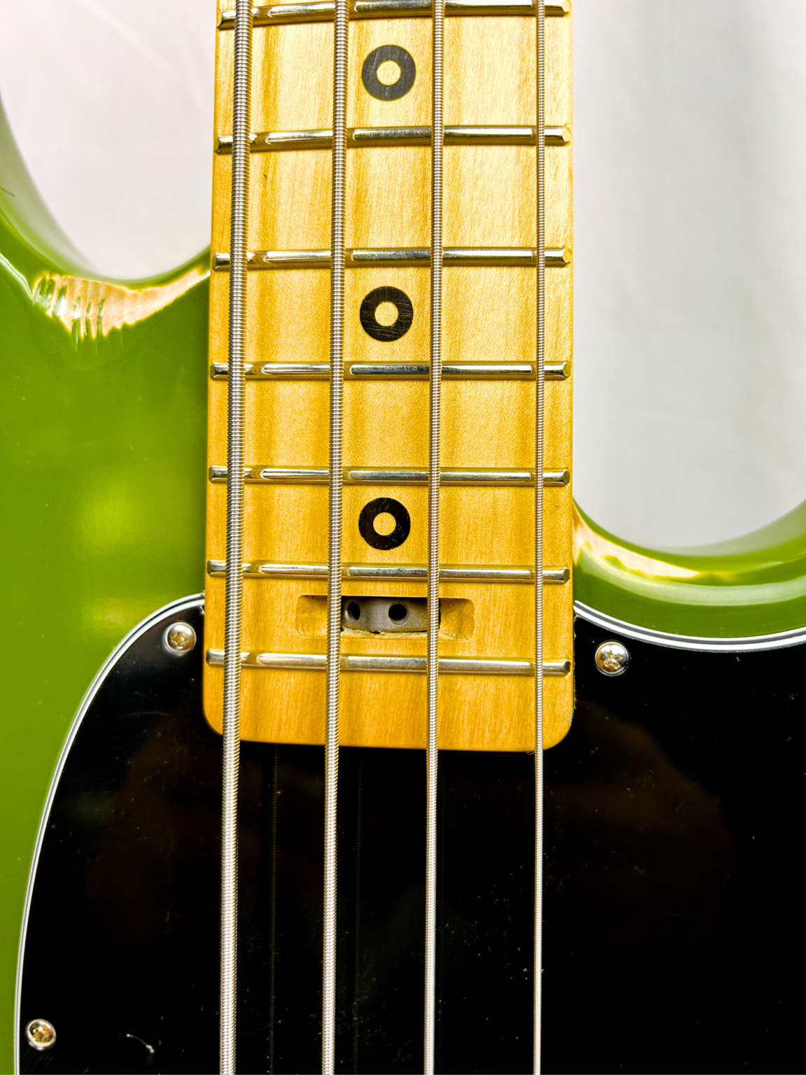 AmpMaster 4 Bass Short Scale 30" Olive Green Relic - Image 4