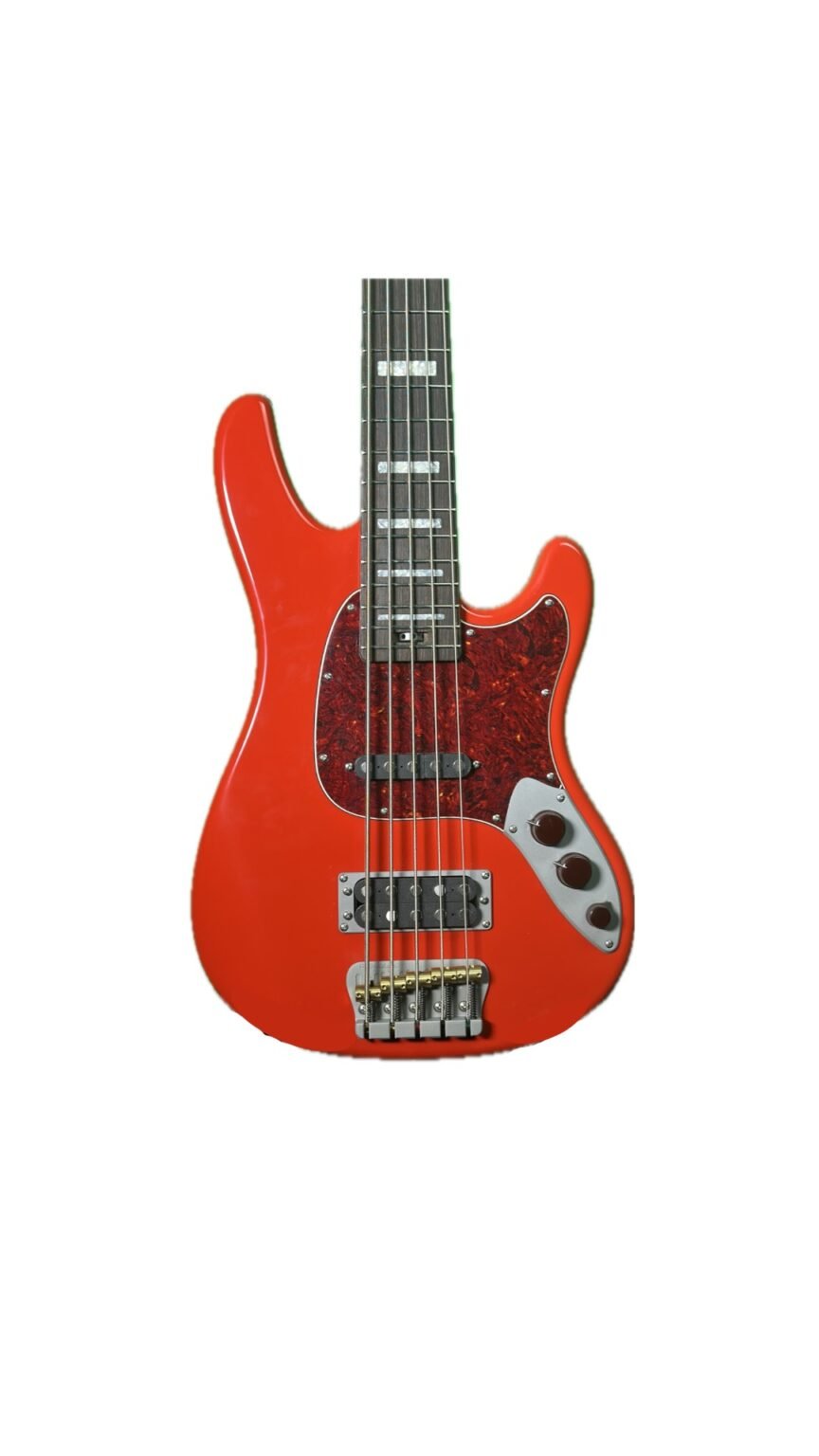 AmpMaster 5 Bass MEDIUM Scale 32" - Dual Pickup Match Headstock - Medium Scale 32″, Matched Headstock - Image 4