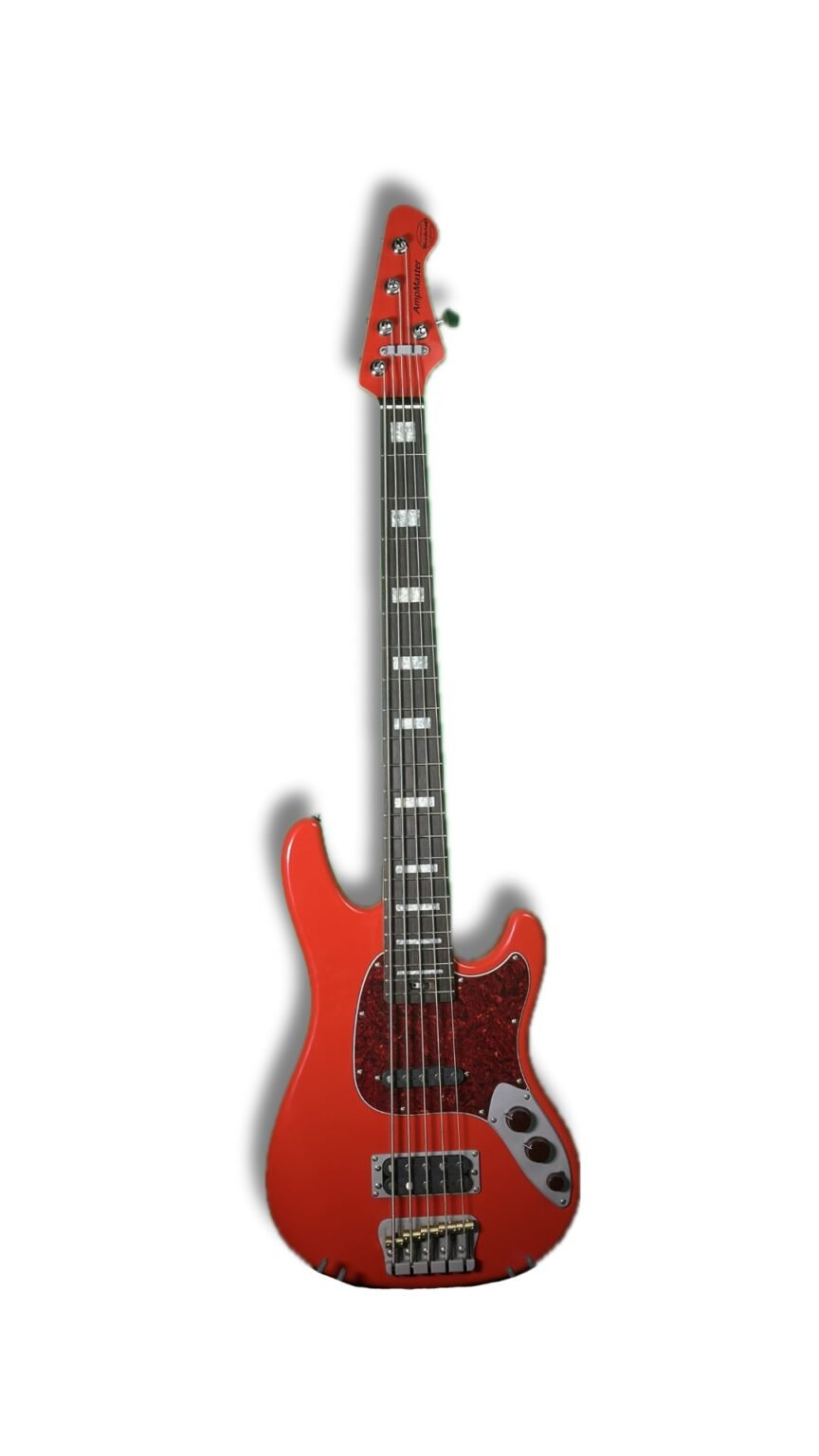 AmpMaster 5 Bass MEDIUM Scale 32" - Dual Pickup Match Headstock - Medium Scale 32″, Matched Headstock - Image 3