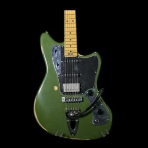 Bobcat Custom Relic with Squid Tremolo - Olive Green