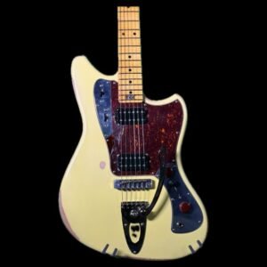 Bobcat Custom Relic With Squid Tremolo - Buttercream