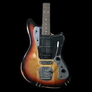 Bobcat Custom Three tone burst relic with Mastery Tremolo - Tone Burst Relic, Mastery Tremolo