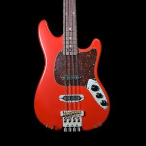 Headless Dual-Pickup AmpMaster 4 Bass Short Scale 30" – Satin Dakota Red