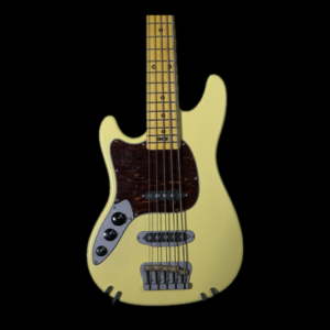 AmpMaster 5 Bass short scale 30" LEFT Vintage White - Handed