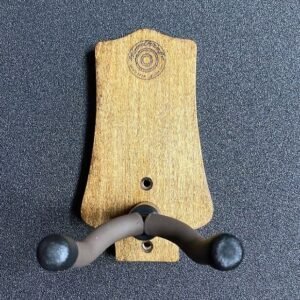 Guitar And Bass Hanger – FFA-Style Headstock Shape, Natural Stain