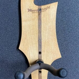 Guitar And Bass Hanger – "Ric"-Style Headstock Shape, Natural Stain