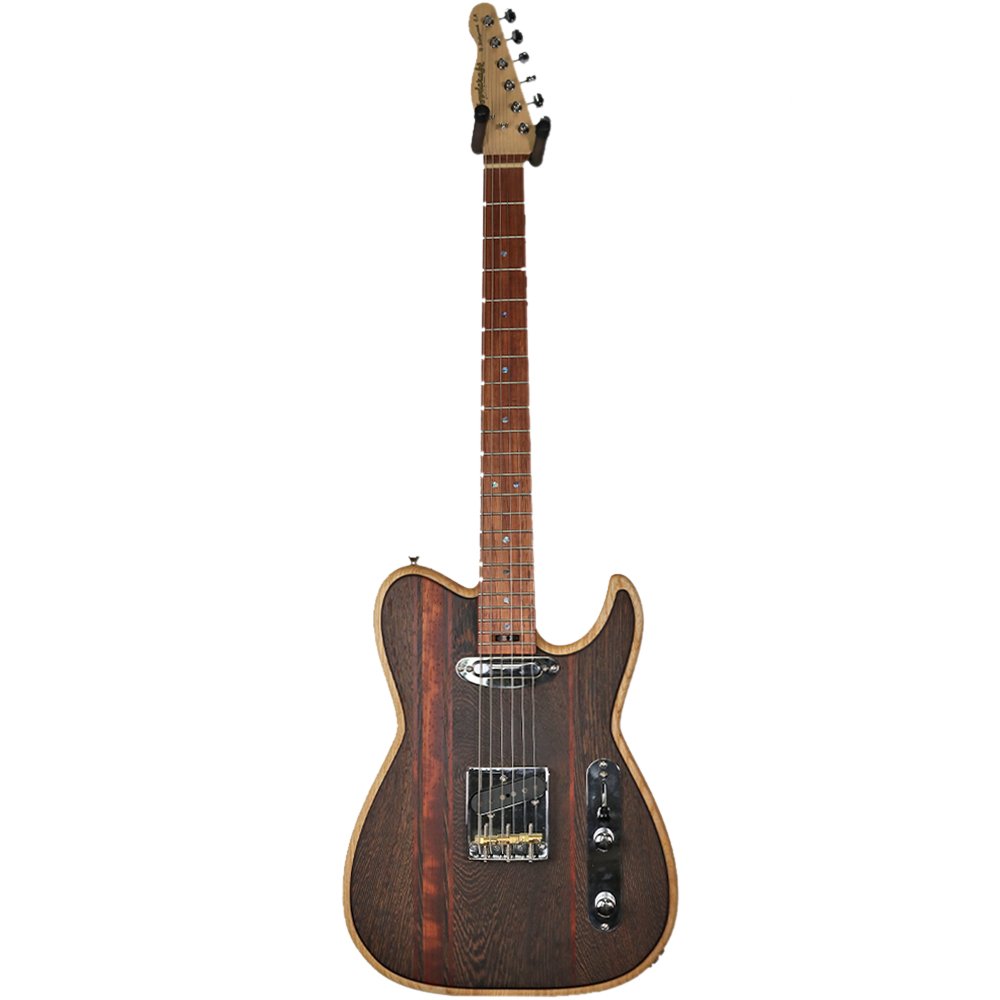 Northern European "Two-Tone" Ash Body W/ Exotic Tonewood Electric Guitar - Tone Ash, Exotic Tonewood - Image 4