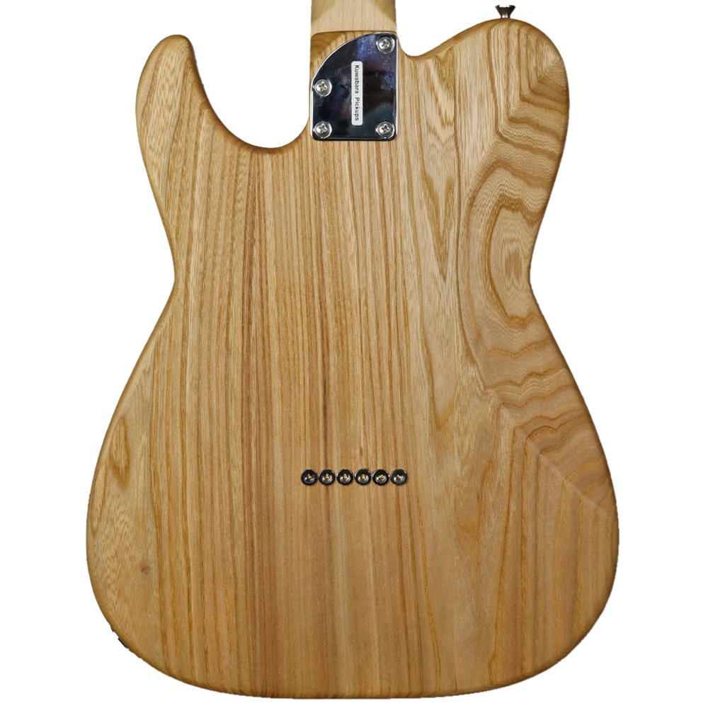 Northern European "Two-Tone" Ash Body W/ Exotic Tonewood Electric Guitar - Tone Ash, Exotic Tonewood - Image 3