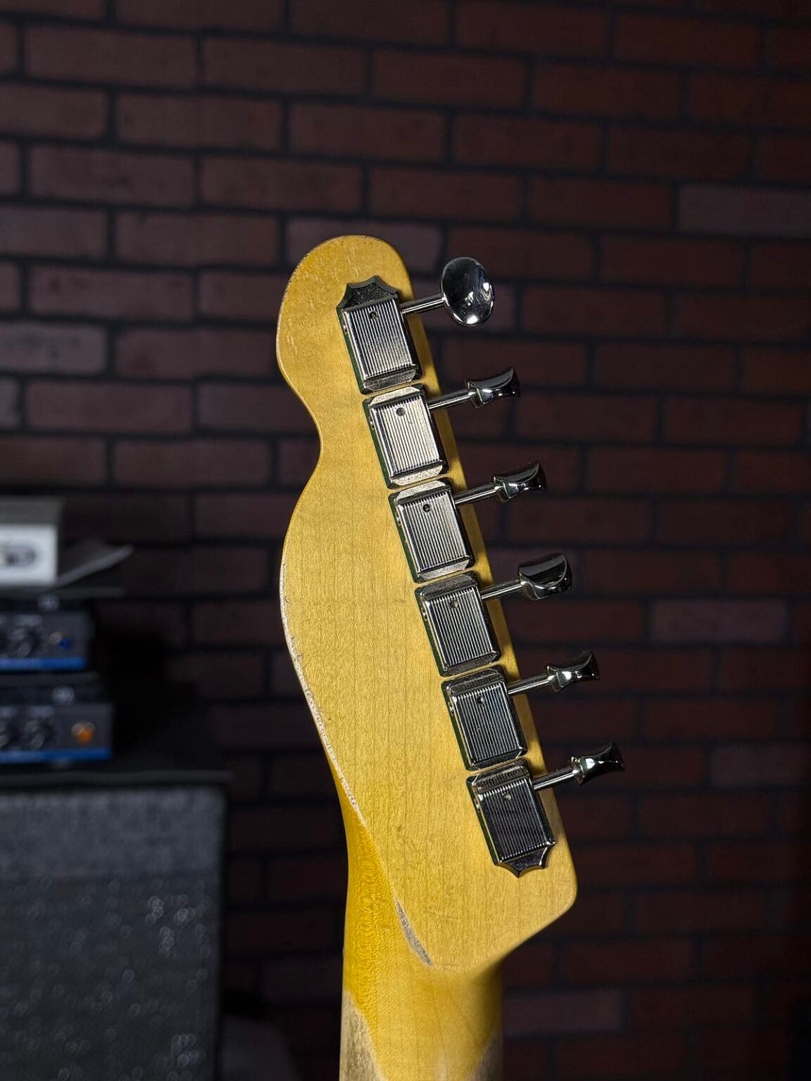 Tele "Covid 19" Custom paintWoodcraft Electric Guitars Custom Hand-Painted (Dail-Tribute) T-Caster Electric Guitar - Tele “Covid 19” Custom Paint - Image 2